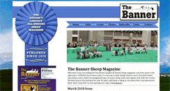 Desktop Screenshot of bannersheepmagazine.com